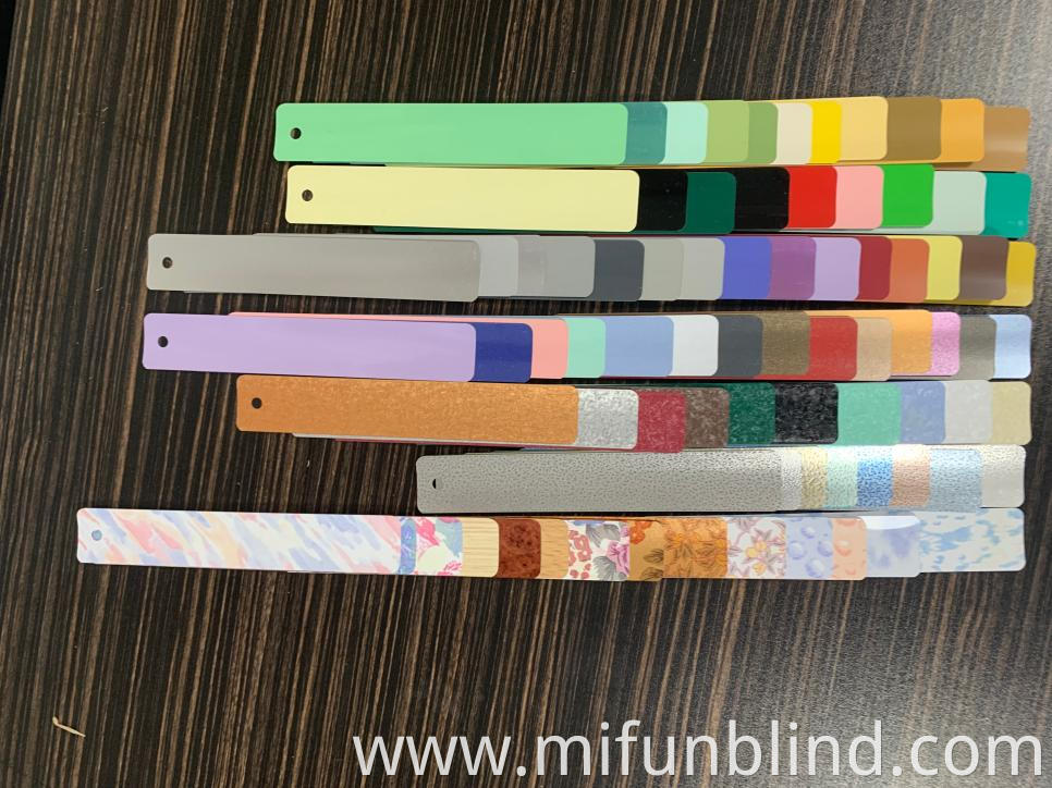aluminum blind slats